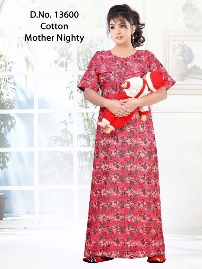 Seven Cross Mother Feeding Nighty Western Catalog